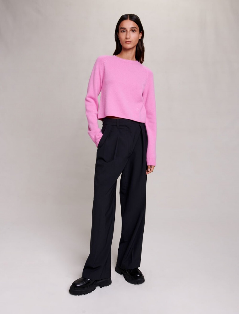 Maje Cashmere Jumper Rosa | Norge_M83350