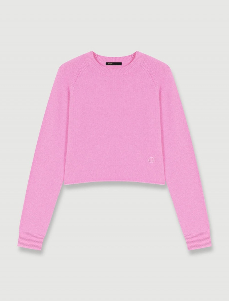 Maje Cashmere Jumper Rosa | Norge_M83350