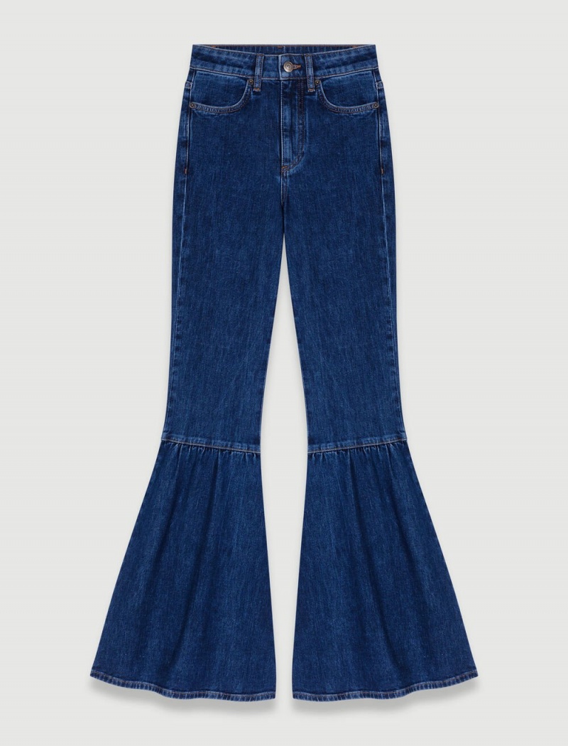 Maje Flared Jeans Blå | Norge_M83266