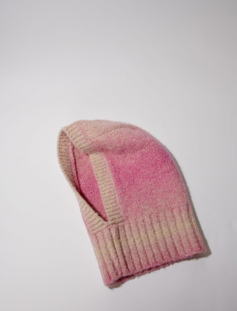 Maje Knit Balaclava Rosa | Norge_M81489