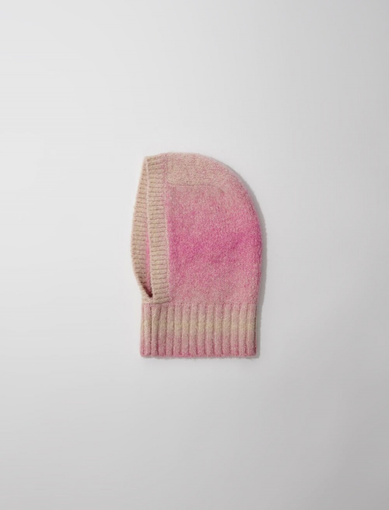 Maje Knit Balaclava Rosa | Norge_M81489