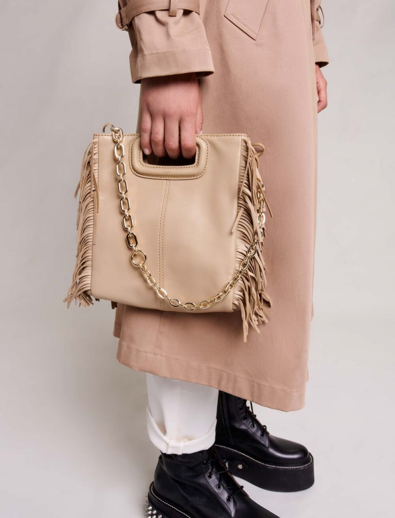 Maje Oversized Trench Beige | Norge_M36857