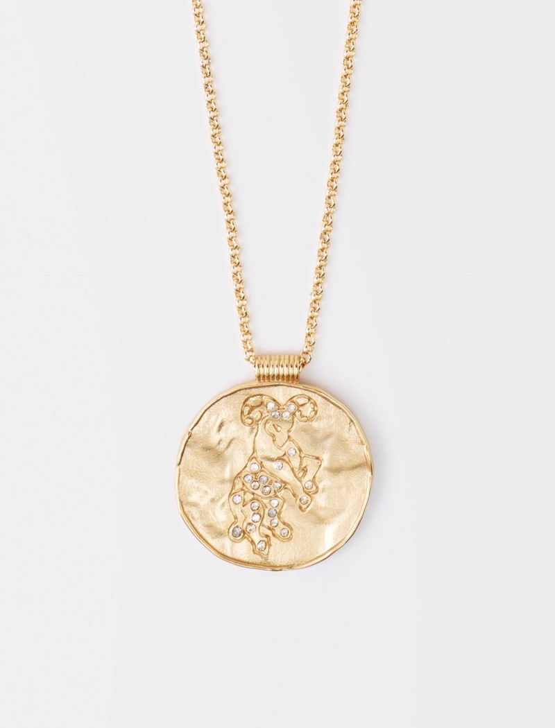 Maje Zodiac Medal Aries | Norge_M88385