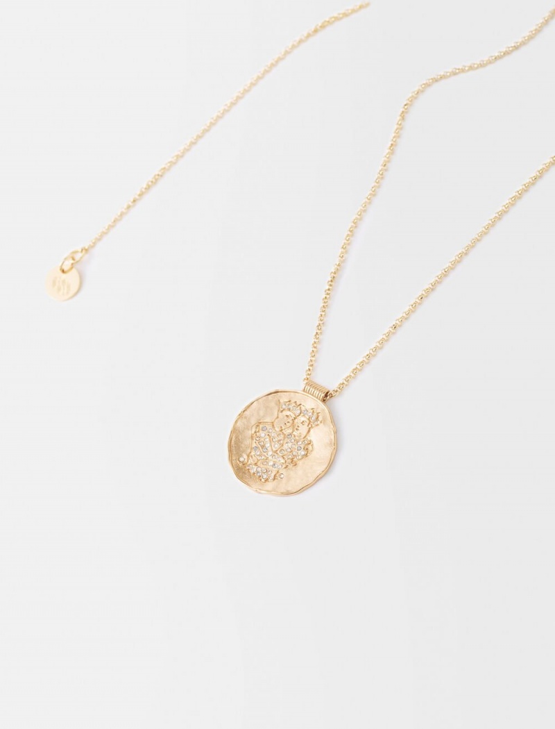 Maje Zodiac Medal Gemini | Norge_M59922