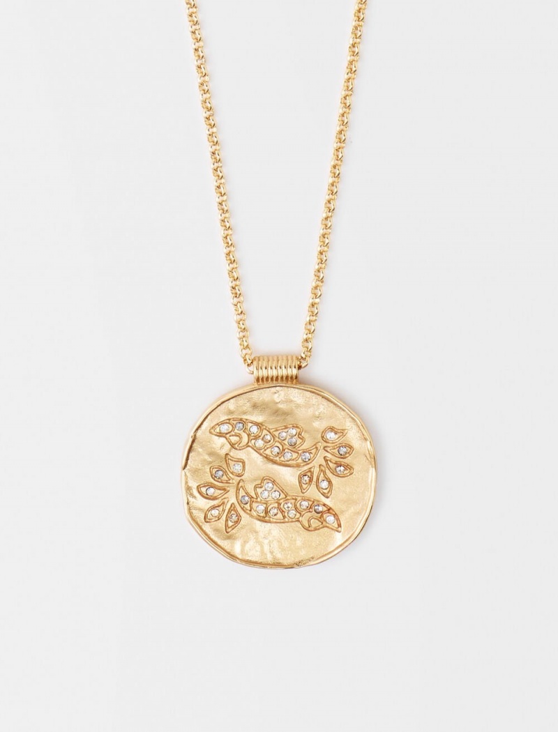 Maje Zodiac Medal Pisces | Norge_M70042