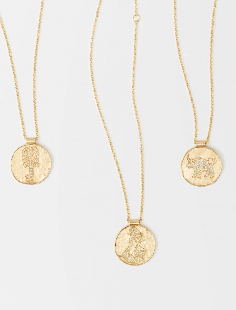 Maje Zodiac Medal Virgo | Norge_M77354